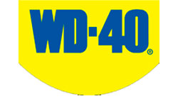 Logo marca WD-40 - Lubricantes y desengrasantes